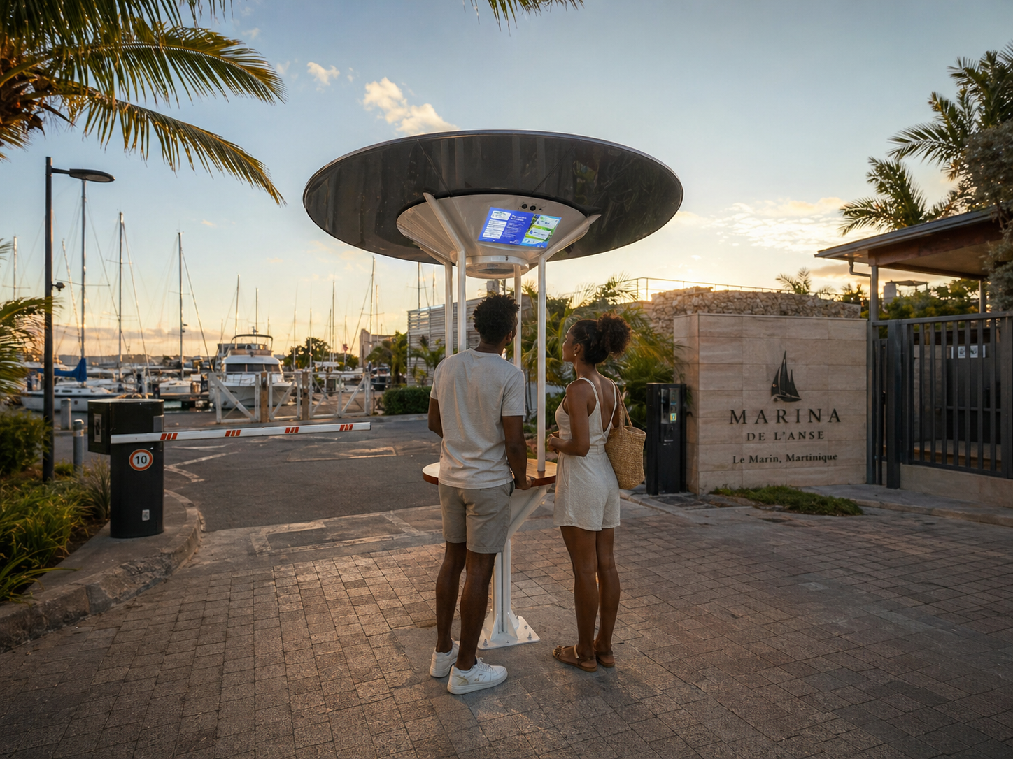 GUARDIAN dans une marina